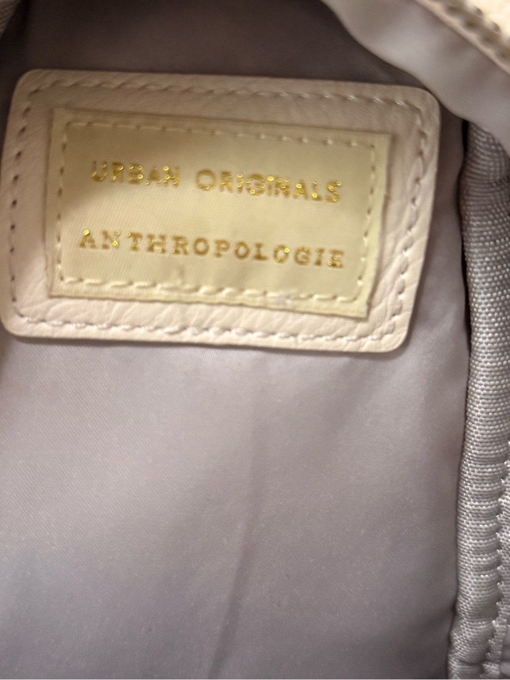 Urban Originals x Anthropologie Liberty Crossbody Bag in Cream - Picture 6 of 10